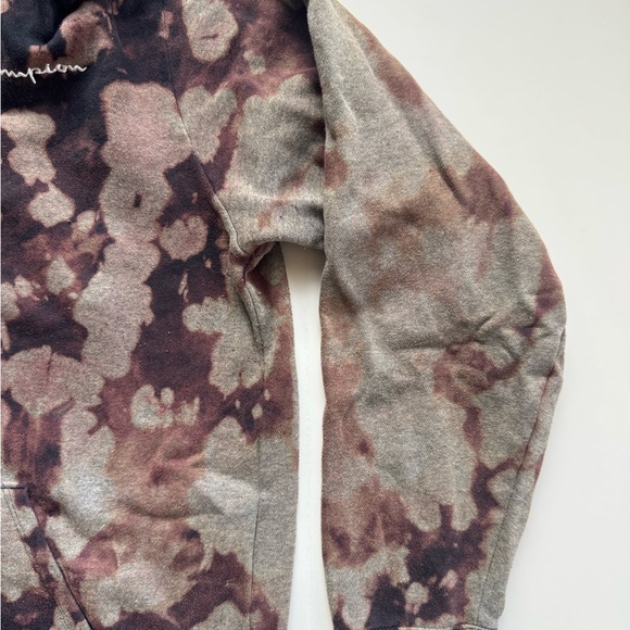 Champion bleach died Pattern Hoodie - Picture 2 of 7